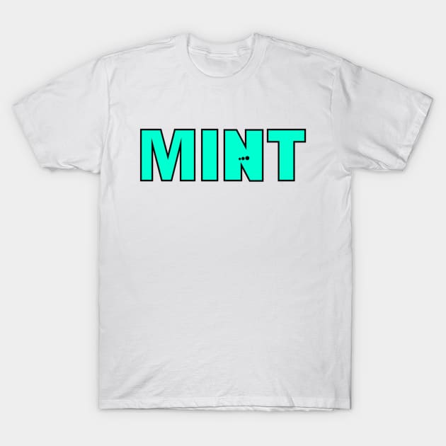 Mint T-Shirt by ez2fly